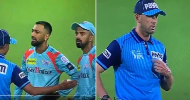 Watch Video Kl Rahul And Krunal Pandya Furious On Umpire After Being Given A No-Ball+