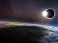 अंतरिक्ष से दिखा सूर्यग्रहण का अनोखा नजारा, 3 महीने बाद पृथ्वी से आएगा नजर