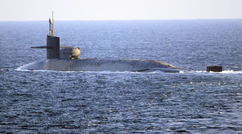 Us Nuclear Ballistic Missile Submarine Uss West Virginia Presence In Arabian Sea Signal To China Iran And Saudi Arabia