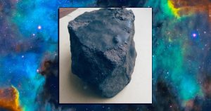 meteorite left earth came back