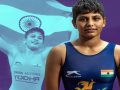 Antim Panghal Success Story Won Wrestling Worlds Bronze Seal Paris Olympics Quota