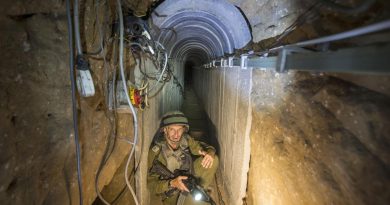 now benjamin netanyahu israel flooded water in hamas tunnels in gaza